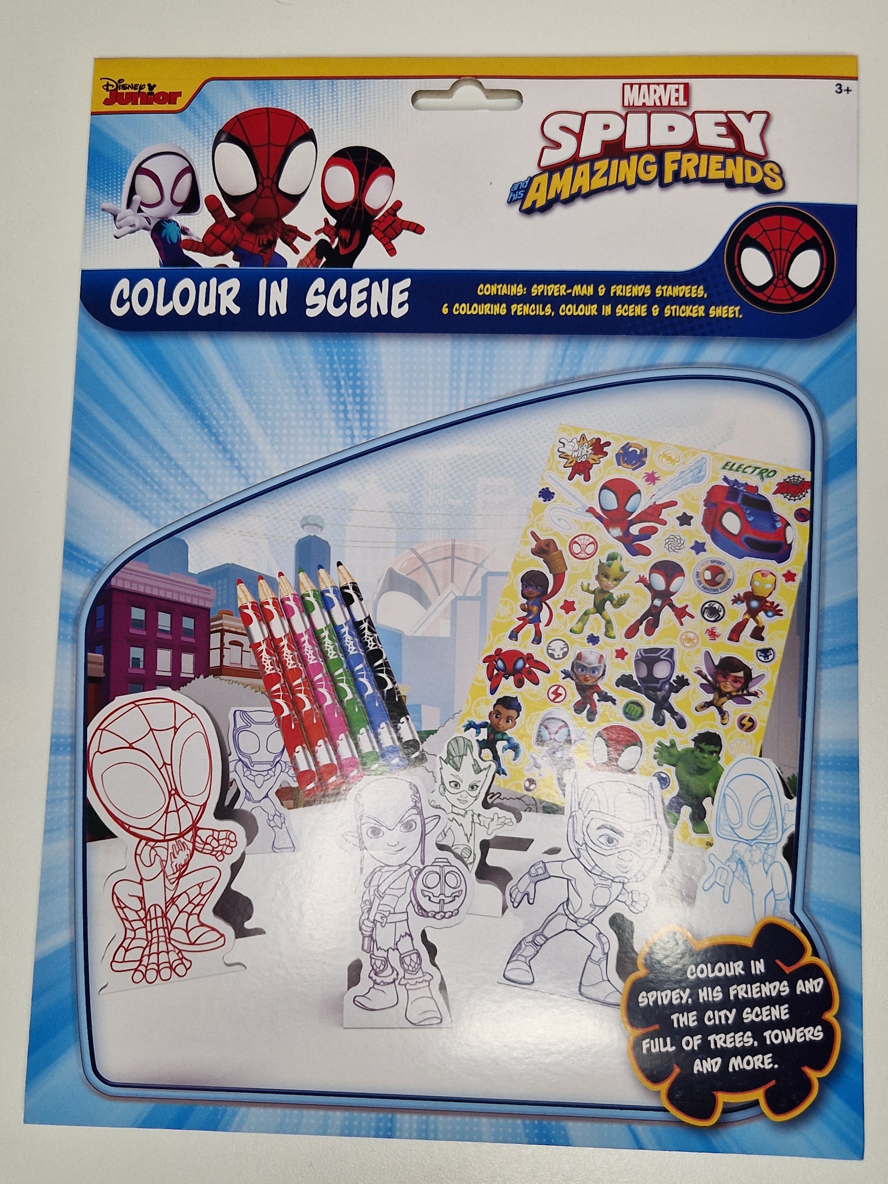 Spidey Colour In Scene