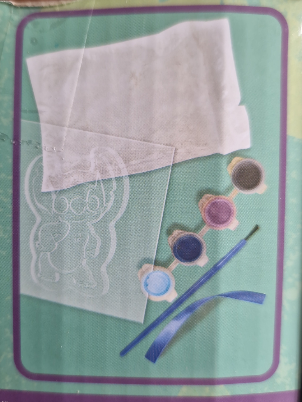 Stitch Mould & Paint Decoration