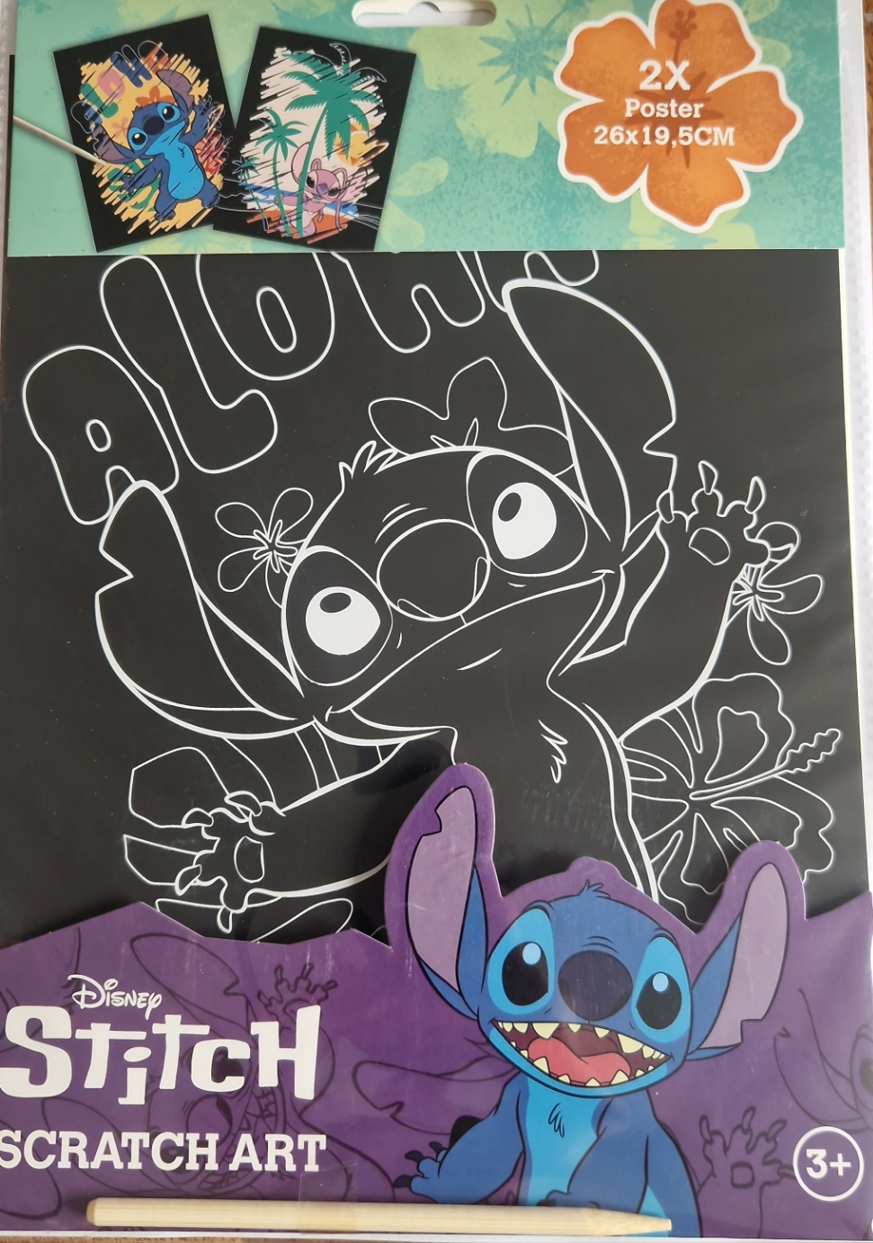 Scratch Art Set - Stitch