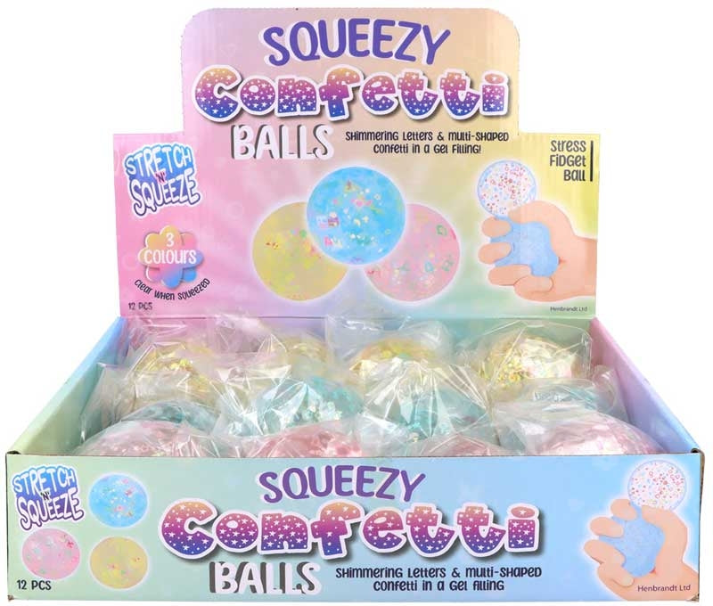 Squeezy Confetti Balls