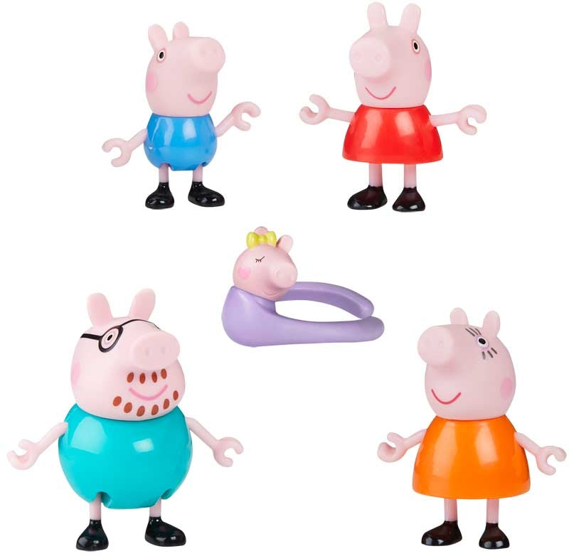 Peppa Pig's Family of Five Including Baby Evie!