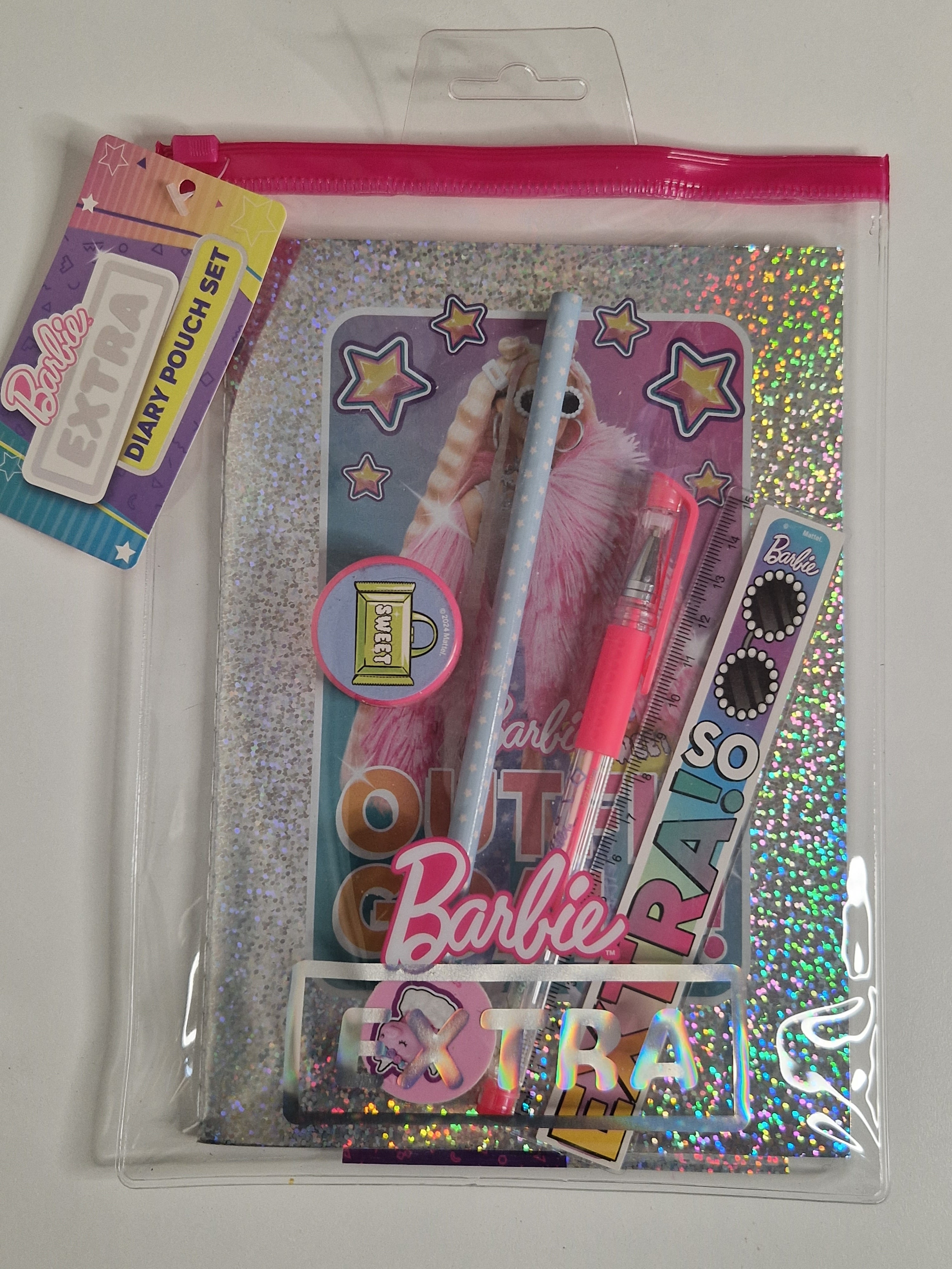 Barbie Extra Diary Pouch Set