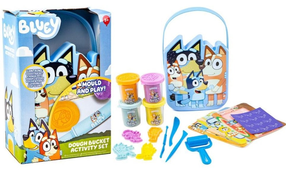 Bluey Dough Bucket Activity Set