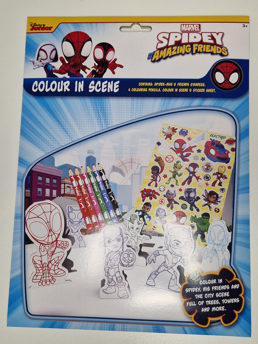 Spidey Colour In Scene