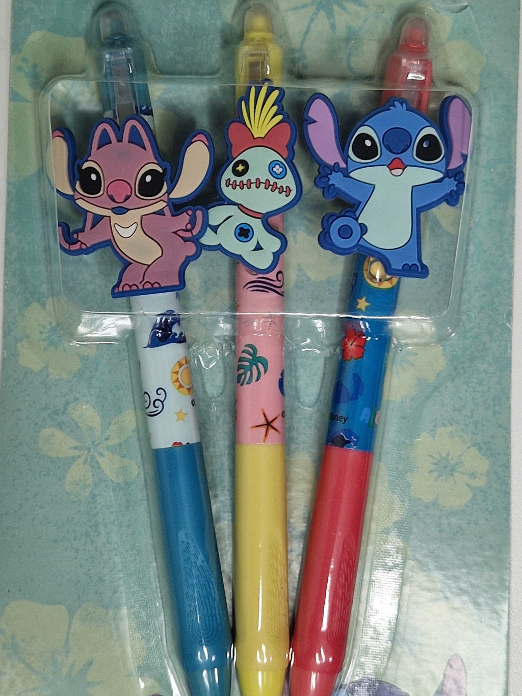 Stitch Erasable Gel Pens 3pk