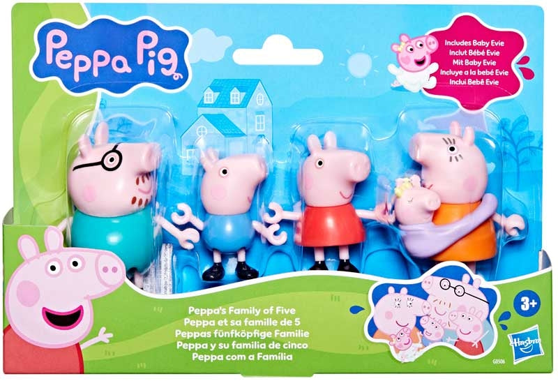 Peppa Pig's Family of Five Including Baby Evie!