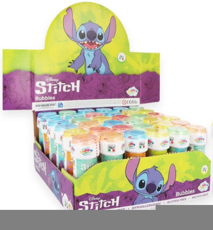 Bubbles with Wand and Puzzle Maze 60ml - Stitch