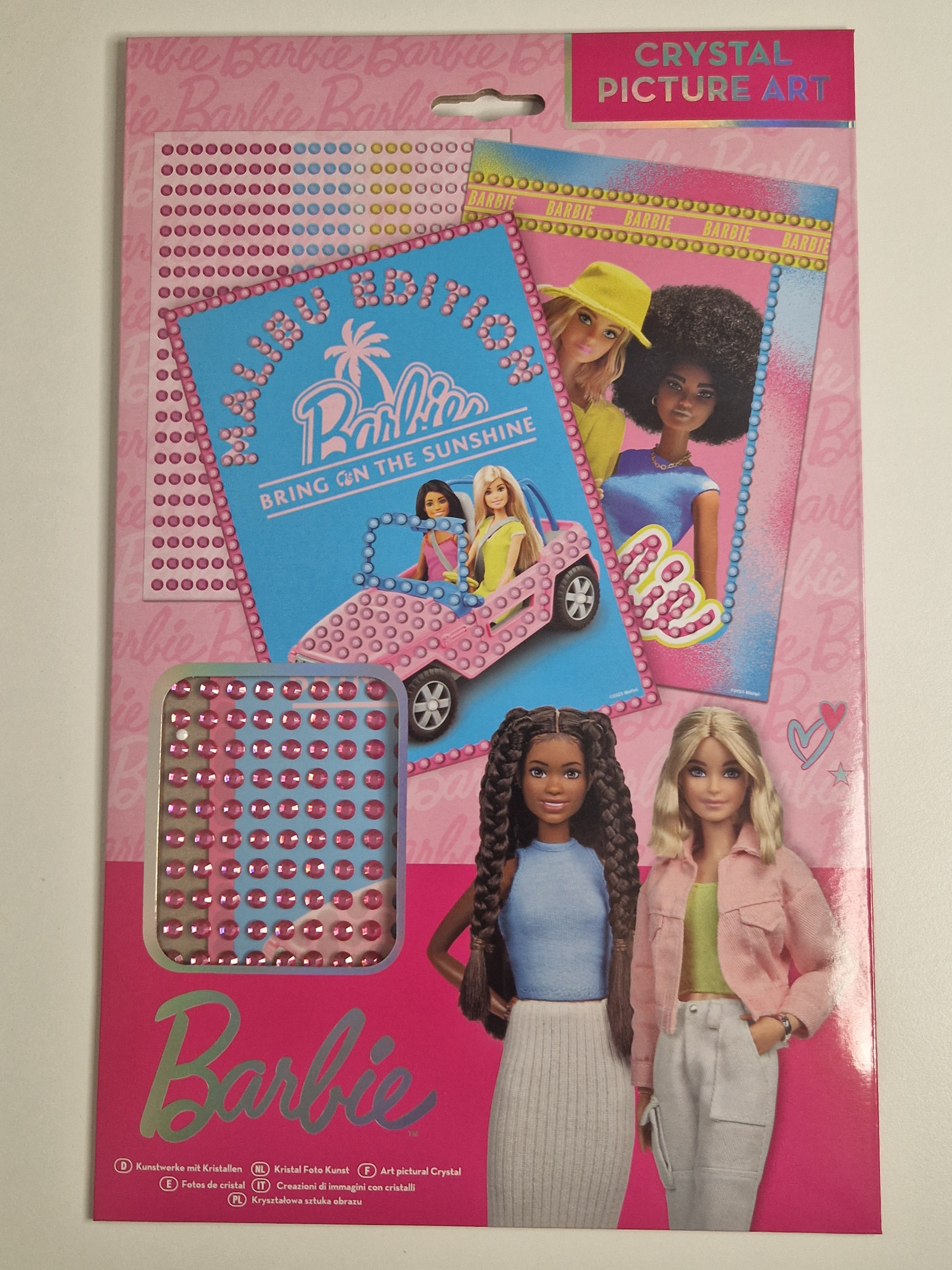 Barbie Crystal Picture Art