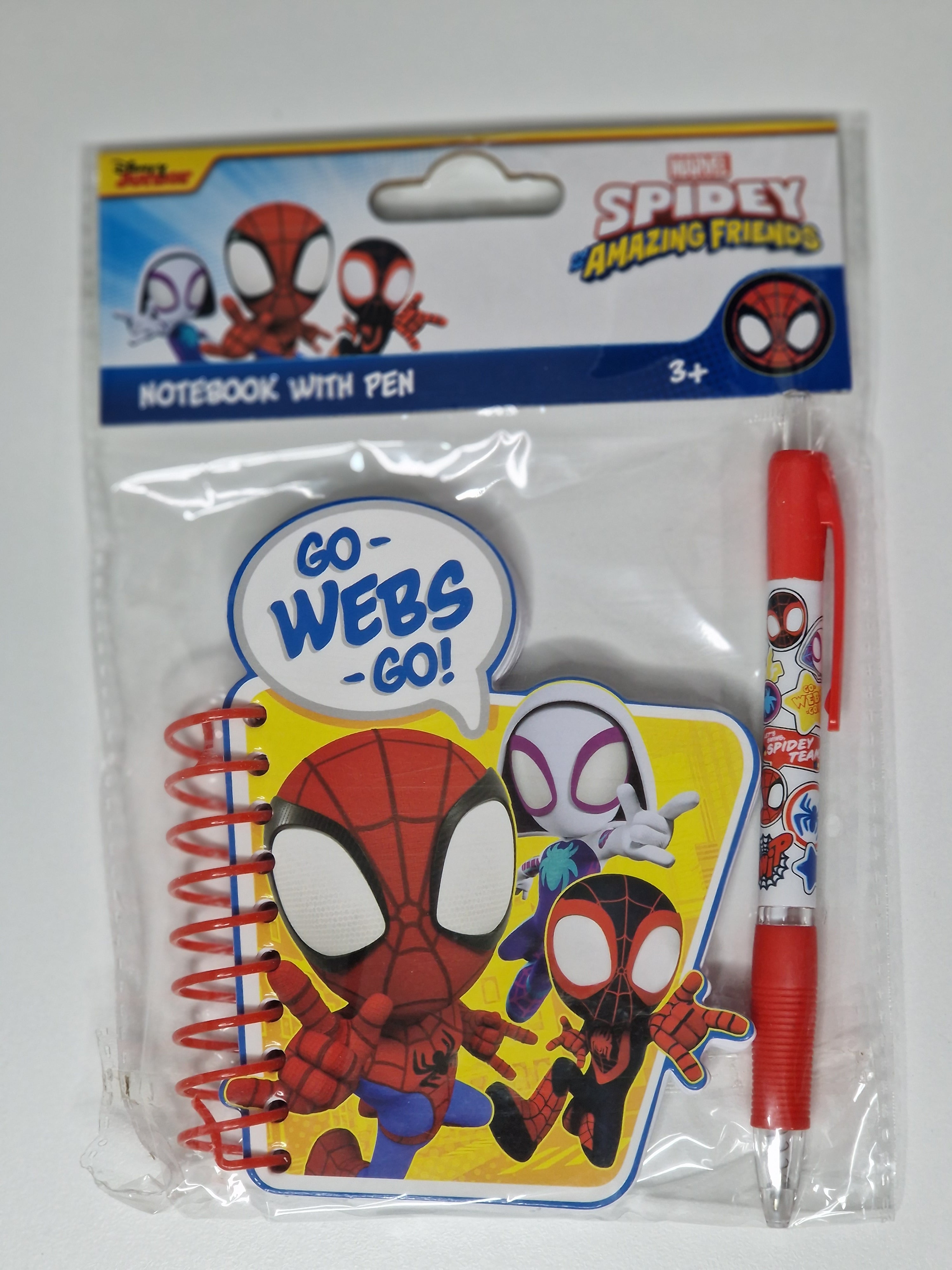 Spidey Notebook and Pen