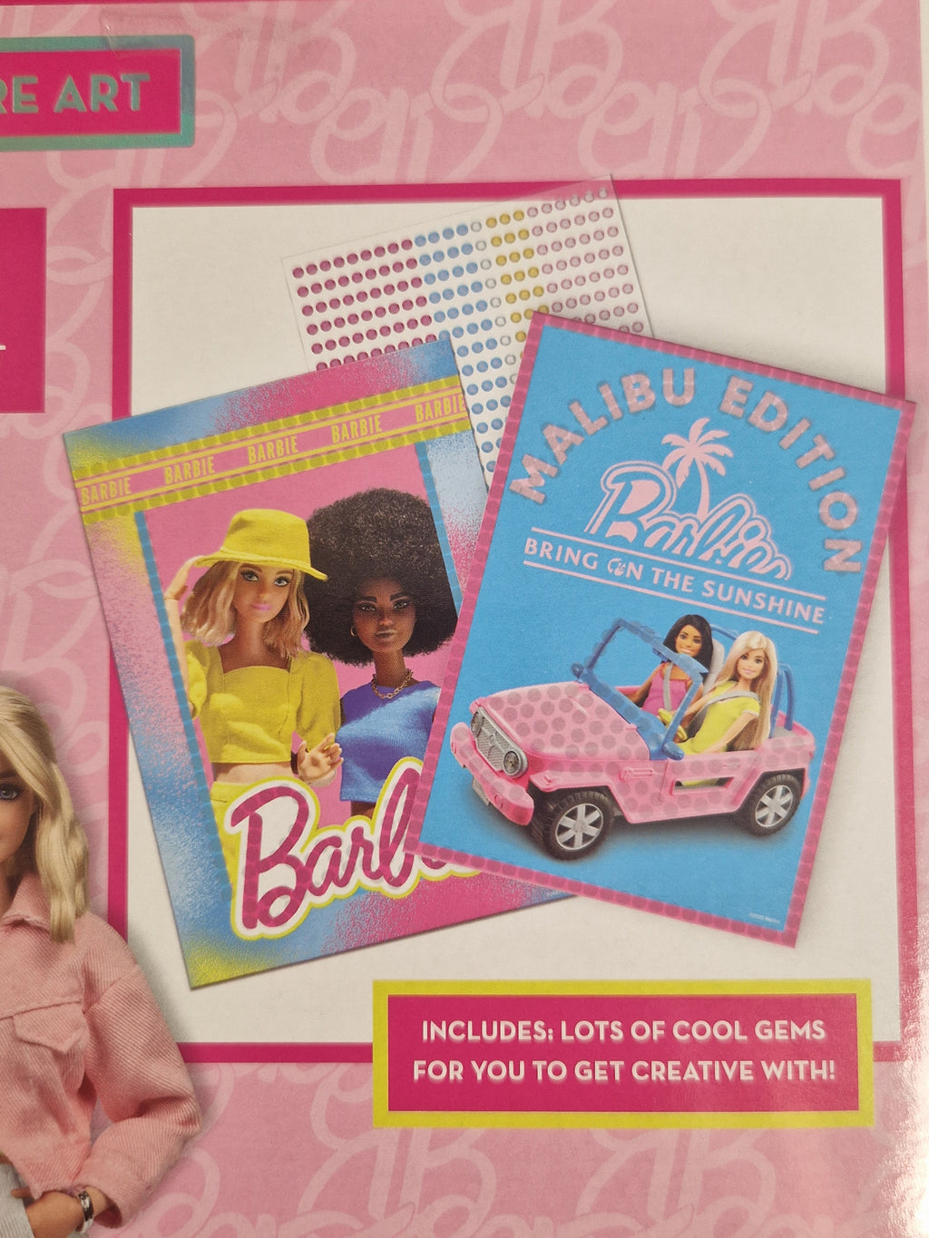 Barbie Crystal Picture Art