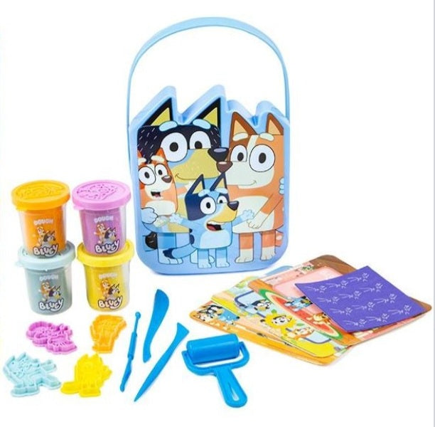 Bluey Dough Bucket Activity Set