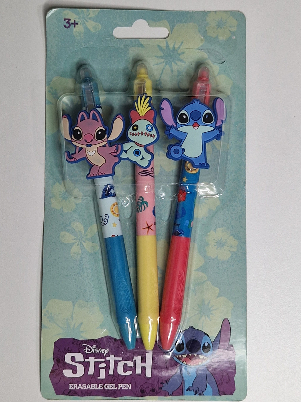 Stitch Erasable Gel Pens 3pk