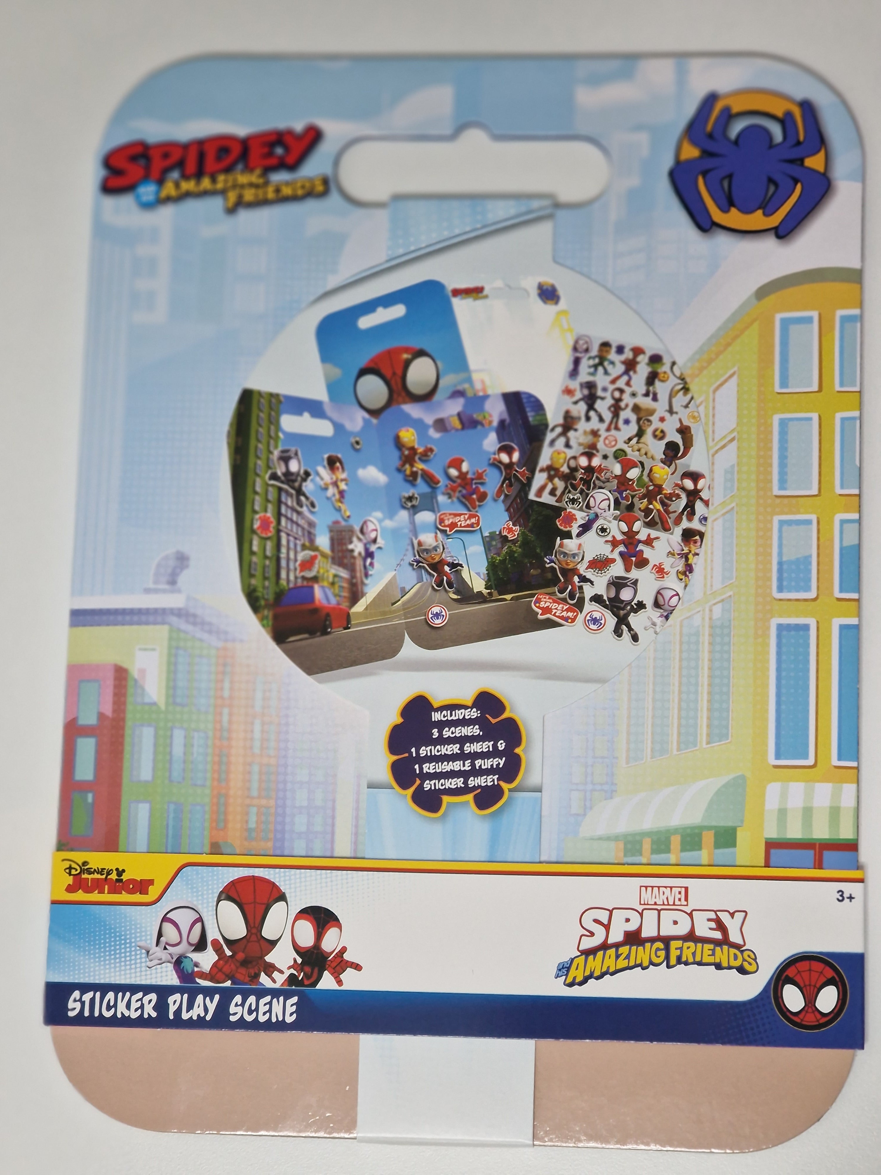 Spidey Sticker Play Scene