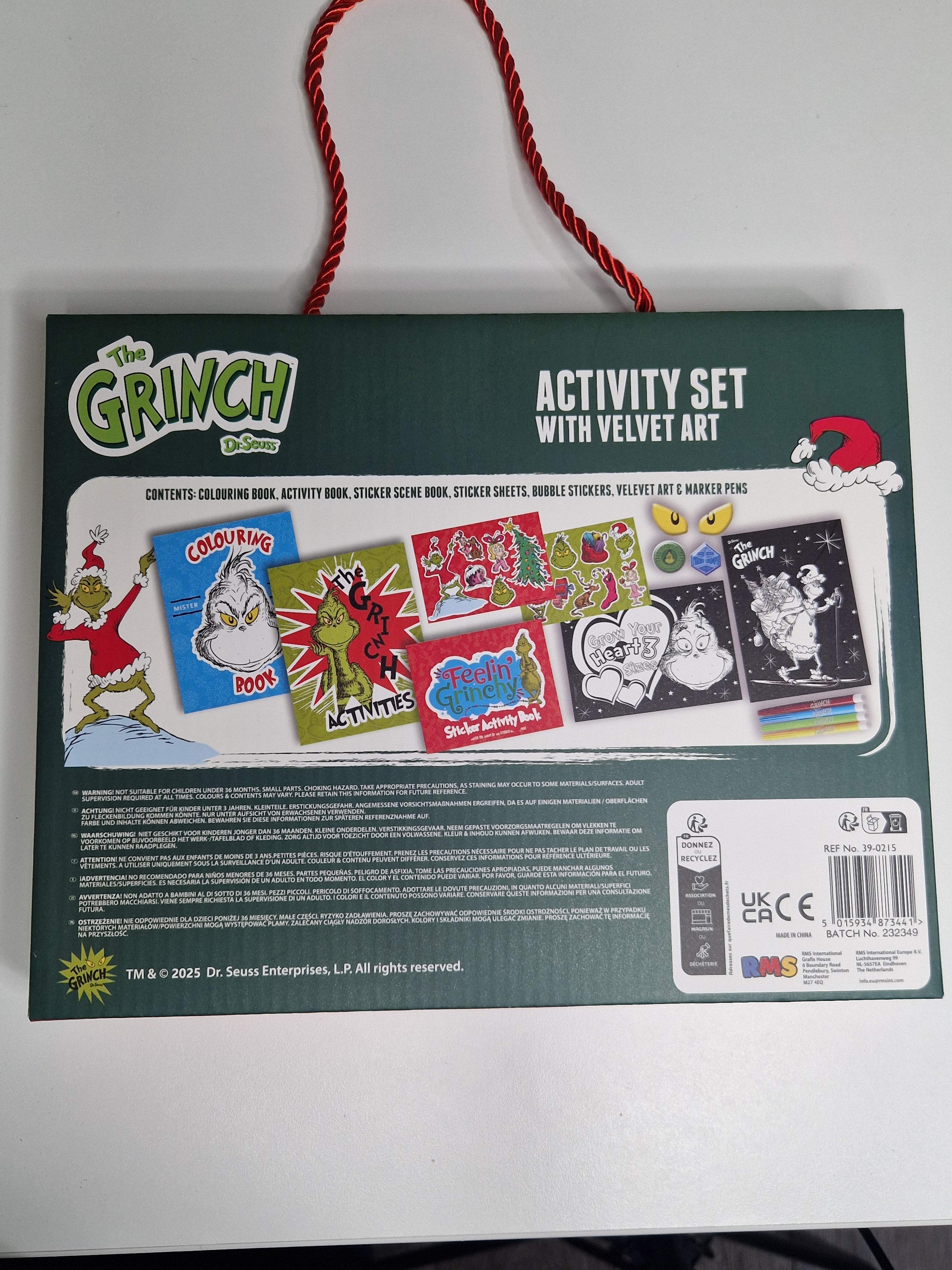 The Grinch Activity Case